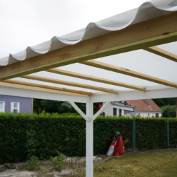 Installation de pergola en PVC Saint-Gilles